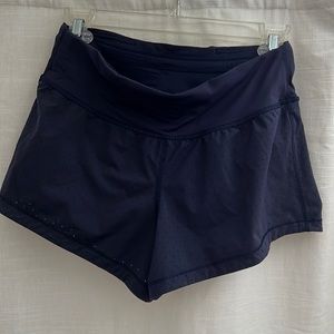 Navy blue Lululemon Shorts.